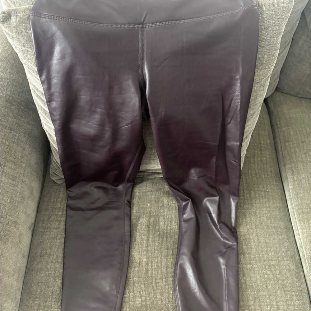 90 Degree By Reflex Deep Purple Leggings